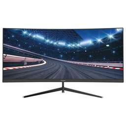 DIGMA 29.5" Монитор Overdrive 30A510F, 2560x1080, VA, 200Гц, 2хHDMI, 2хDP, изогнутый, черный [dm30vg01]