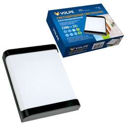 VOLPE (UL-00006711) ULW-Q280 22W/4000K/S02 IP65 BLACK
