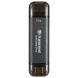 TRANSCEND Внешний диск SSD TS1TESD310S, 1ТБ, серебристый