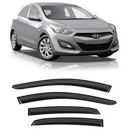 CORSAR Дефлекторы CORSAR Hyundai i30 II GD 12-16 хетчбек, нак., 4шт DEF00523