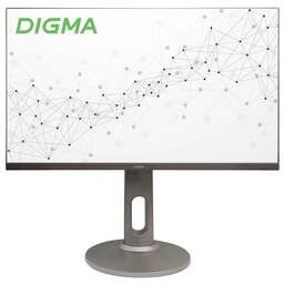 DIGMA Монитор 27" Progress 27P705Q черный IPS LED 5ms 16:9 HDMI M/M матовая HAS 300cd 178гр/178гр 2560x1440 75Hz FreeSync DP 2K USB 5.6кг