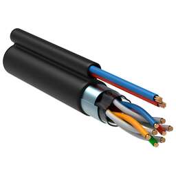 ITK Кабель информационный LC3-C5E04-379 кат.5E FTP 4 пары 24AWG LDPE внешний 305м черный