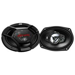 JVC Колонки автомобильные CS-DR6950H 800Вт 86дБ 4Ом 15x23см (6x9дюйм) (ком.:2кол.) коаксиальные пятиполосные