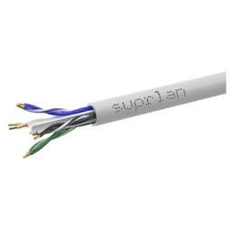 SUPRLAN Кабель сетевой информационный Six 01-1030-1 кат.6 UTP 4 пары 23AWG нг(А)-HF внутренний 305м серый