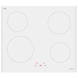 KORTING Индукционная варочная поверхность HI 64013 BW, конфорок: 4 шт., стеклокерамика, независимая, белый
