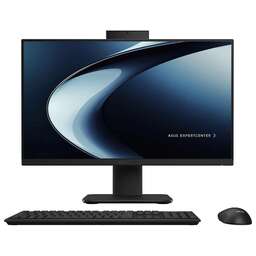 ASUS Моноблок PM640KA-BPC0500 23.8" Full HD Ryzen AI 5 330 (2) 16Gb SSD512Gb Radeon 820M без ОС GbitEth WiFi BT 120W клавиатура мышь Cam черный 1920x1080