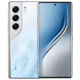 TECNO 6.78" Смартфон Camon 40 Pro 5G 12/256Gb, NFC, AMOLED, 144Гц, 5200мAч, белый ледяной