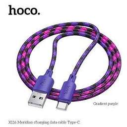 HOCO (6942007650830) X116a ,для Type-C, 1 м, Gradient Purple