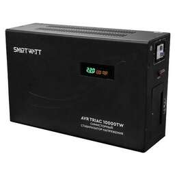 SMARTWATT Стабилизатор напряжения AVR Triac 10000TW черный [4512020380005]