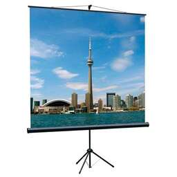 LUMIEN Экран на треноге 160x160см Eco View LEV-100105 1:1 напольный рулонный