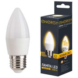 ENERGY LED С37-10-E27-3000 (109301)