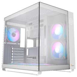 OCYPUS Корпус Case Iota C70 WH ARGB ATX win / white / 6 ARGB fans / no PSU /Tempered Glass