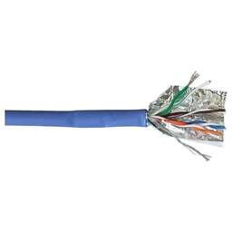 LANMASTER Кабель информационный LAN-5EUTP-PT-LSZH-BL кат.5E UTP 4 пары 24AWG LSZH внутренний 305м синий