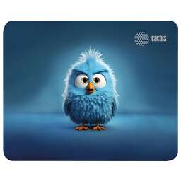 CACTUS Коврик для мыши Bird ткань, 220х180х2мм [cs-mp-p13xs]