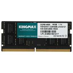 KINGMAX Оперативная память KM-SD5-4800-16GS DDR5 - 1x 16ГБ 4800МГц, для ноутбуков (SO-DIMM), Ret