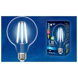 UNIEL (UL-00004863) LED-G95-10W/4000K/E27/CL PLS02WH