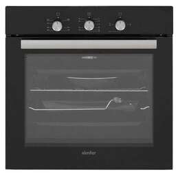 SIMFER Духовой шкаф B6GB12016, черный/серебристый