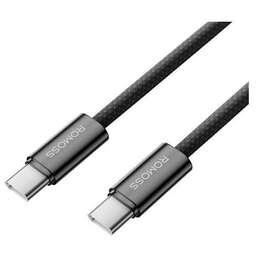 ROMOSS Кабель CB3235, USB Type-C (m) - USB Type-C (m), 1м, MFI, в оплетке, серый [6958377525982]