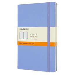 MOLESKINE Блокнот CLASSIC QP060B42 Large 130х210мм 240стр. линейка твердая обложка голубая гортензия