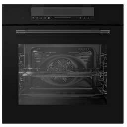 HYUNDAI Духовой шкаф Электрический HMEO 6780 BG черное стекло/серебристый