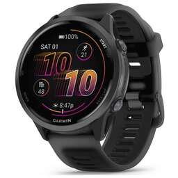 GARMIN Смарт-часы Forerunner 570 47mm 47мм 1.4" AMOLED корп.черный рем.черный (010-02971-00)