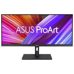 ASUS Монитор 34" ProArt PA348CGV черный IPS LED 21:9 HDMI M/M матовая HAS Piv 400cd 178гр/178гр 3440x1440 120Hz FreeSync Premium Pro DP 2K USB 12.2кг