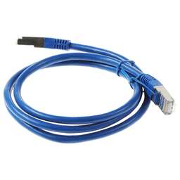 PREMIER Патч-корд PP6-1M/B 10000Гбит/с FTP 4 пары cat.6 CCA molded 1м синий RJ-45 (m)-RJ-45 (m)