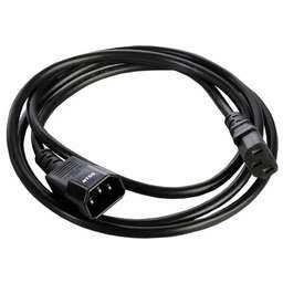 NTSS Шнур питания -PC13141 C13-С14 проводник.:3x0.75мм2 1м 220В 10А черный