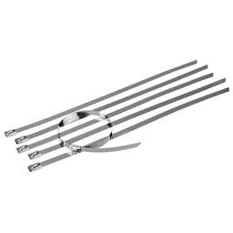 REXANT Стяжка кабельная стальная (304) 360x4,6мм (50 шт/уп)