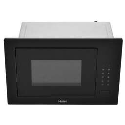 HAIER Встраиваемая микроволновая печь HMX-BTG259B, 25л, 900Вт, черный [td0037957ru]