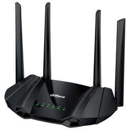 DAHUA Роутер DH-AX15M AX1500 10/100BASE-TX/4G черный