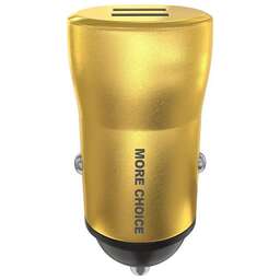 MORE CHOICE (4627151192161) AC31 АЗУ 2USB 2.4A Gold