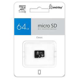 SMARTBUY (SB64GBSDCL10-00LE) MicroSDXC 64GB Class10 LE