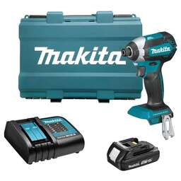 MAKITA Шуруповерт DTD153SY аккум. патрон:шестигр.1/4" (кейс в комплекте)
