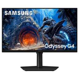 SAMSUNG Монитор 25" S25HG400EI Odyssey Neo G4 IPS, 1920x1080, 300Hz, 1ms, 300сd/m, 1000:1, HDR10 | HDMI(2.0), DP(1.2) | HAS, Pivot, Swivel, ExPSU, Vesa 100, Black