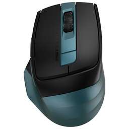 A4TECH Мышь беспроводная Fstyler FB35C, Bluetooth/Радио, оптическая, USB, 2000dpi, зеленый и черный [fb35c midnight green]
