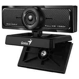 GENIUS Веб-камера WideCam F100 v2 /FHD/1080p до 30 кадров в сек./2 МП CMOS/широкоугольная 120°/ручной фокус/микрофон/USB/черный ( (32200004400)