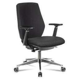 БЮРОКРАТ Кресло CH-545/LUX, на колесиках, ткань, черный [ch-545/lux/418-black]