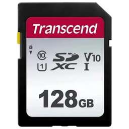 TRANSCEND Флеш карта SDXC 128GB TS128GSDC300S w/o adapter