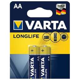 VARTA LR6 AA BL2 LONGLIFE ALKALINE 1.5V (4106) (4106113412)