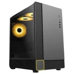 ACCORD Корпус M3302 черный без БП mATX 7x120mm 2x140mm 1xUSB2.0 1xUSB3.0 audio bott PSU