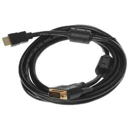 NINGBO Кабель DVI-D (m) HDMI (m) 3м феррит.кольца