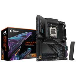 AORUS Материнская плата Gigabyte X870E ELITE X3D, RTL