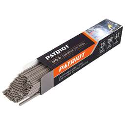 PATRIOT 605012230 Электроды сварочные PATRIOT, марка АНО-21, диам. 2,5мм, длина 350мм, уп. 5кг