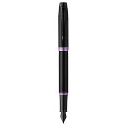 PARKER Ручка перьев. IM Vibrant Rings F315 (CW2172949) Amethyst Purple PVD M ст.нерж. подар.кор