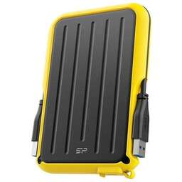 SILICON POWER Внешний диск HDD Armor A66 SP040TBPHD66LS3Y, 4ТБ, желтый