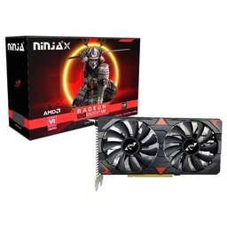NINJA Видеокарта RX6500XT 4GB GDDR6 64bit 3xDP HDMI 2FAN RTL