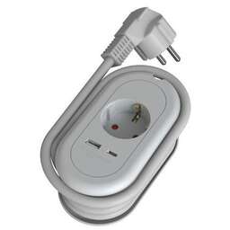 RITMIX Сетевой фильтр RM-211C, 2м, белый