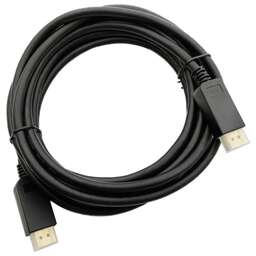 BURO Кабель аудио-видео v 1.2, DisplayPort (m) - DisplayPort (m) , ver 1.2, 5м, GOLD, черный [bhp dpp_1.2-5]