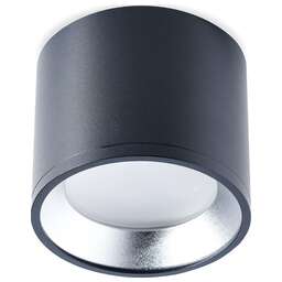 SMARTBUY ( SBL-TS2005-GX53-bs) TS2005 96x80 мм накладной под лампу GX53, черный-серебро